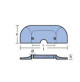 Cavitation Plate for alpha 1 and alpha II Gen. - 00814X - Tecnoseal